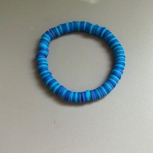 Ocean Clay Bead Bracelet
